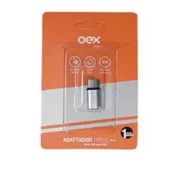 Adaptador OTG AD202 Type C p/USB-C - OEX