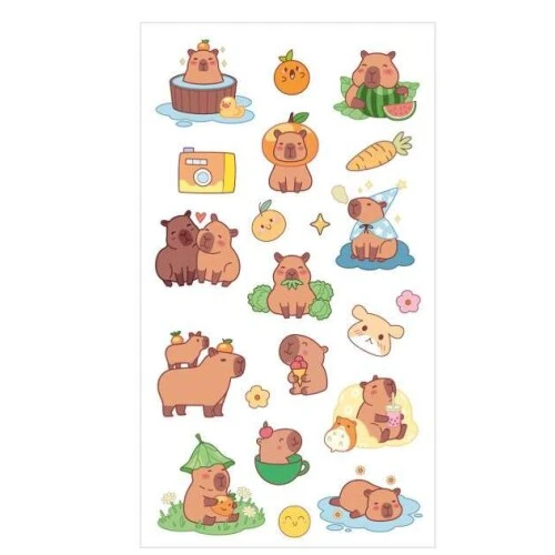 Adesivo Decorado Duplo CapyClub- Tilibra