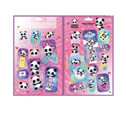 Adesivo Duplo Decorado Panda G - Tilibra