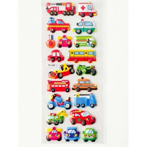 Adesivo Sticker Sortidos carros e caminhoes - mozi