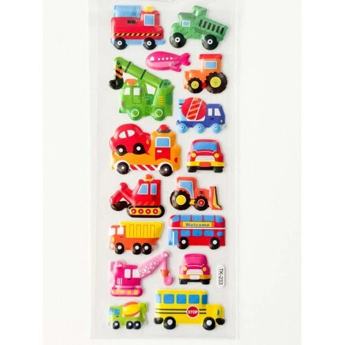 Adesivo Sticker Sortidos carros e caminhoes - mozi