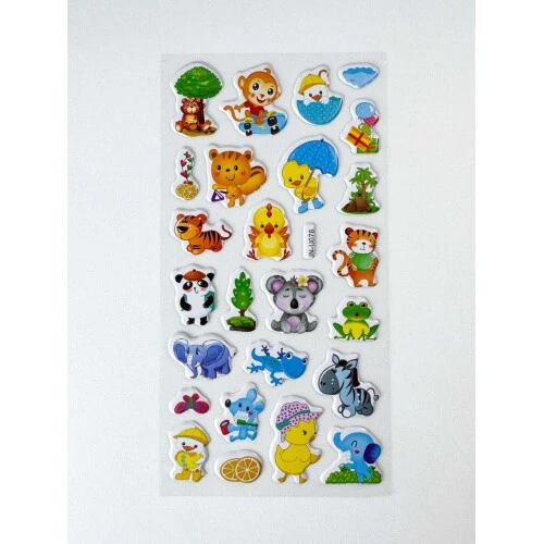 Adesivo Sticker Sortidos animal da floresta - mozi