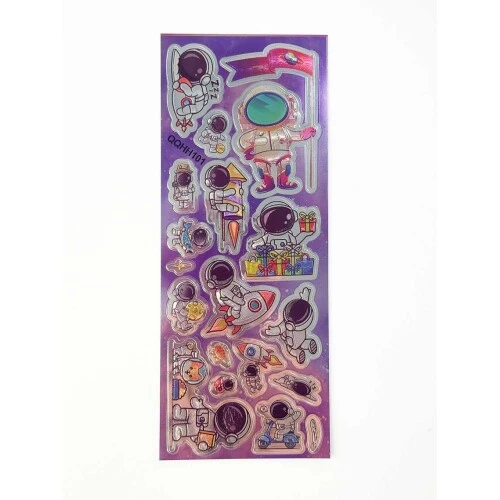 Adesivo Sticker Sortidos astronautas - mozi