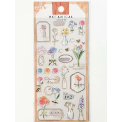 Adesivo Sticker Sortidos botanica flores - mozi