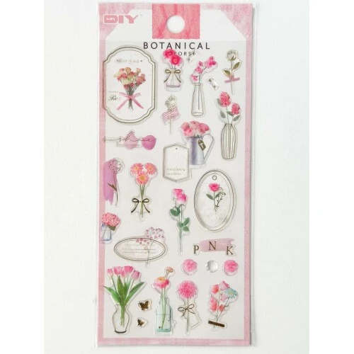 Adesivo Sticker Sortidos botanica flores - mozi