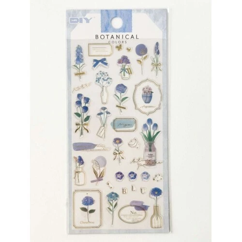 Adesivo Sticker Sortidos botanica flores - mozi