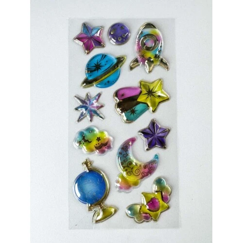 Adesivo Sticker Sortidos brilho - mozi