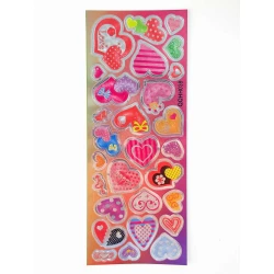 Adesivo Sticker Sortidos coracao borboleta - mozi