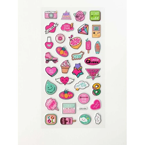 Adesivo Sticker Sortidos daily - mozi