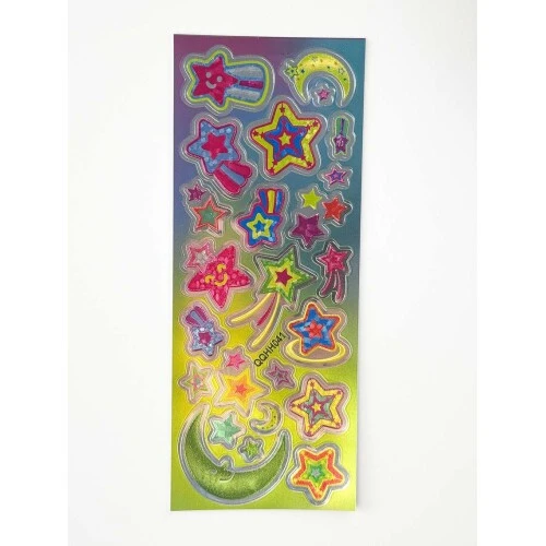 Adesivo Sticker Sortidos estrela - mozi