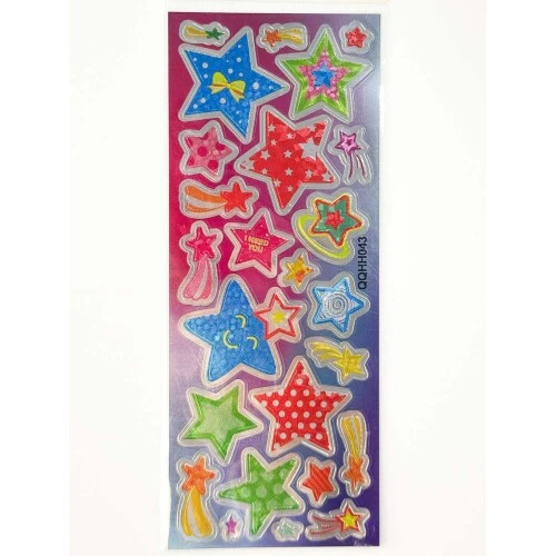 Adesivo Sticker Sortidos estrela - mozi