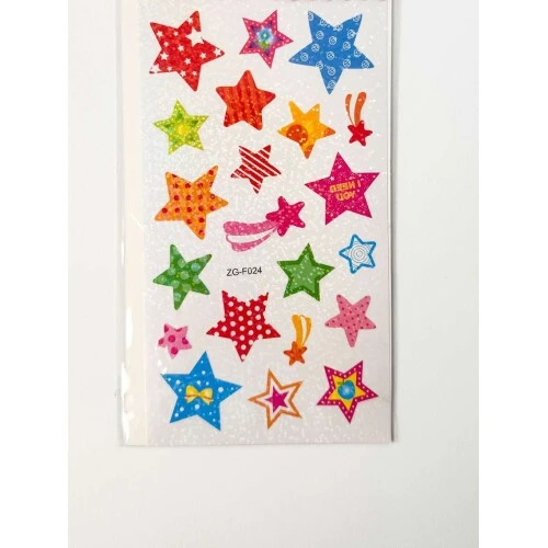 Adesivo Sticker Sortidos estrelas - mozi
