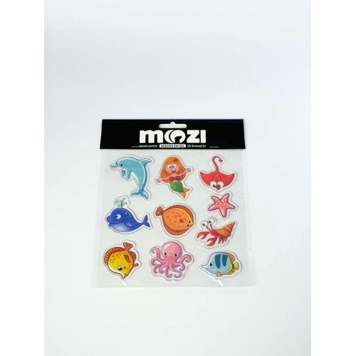 Adesivo Sticker Sortidos fundo do mar - mozi