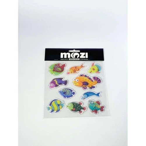 Adesivo Sticker Sortidos fundo do mar - mozi
