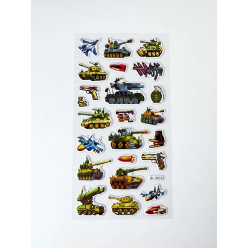 Adesivo Sticker Sortidos guerra - mozi