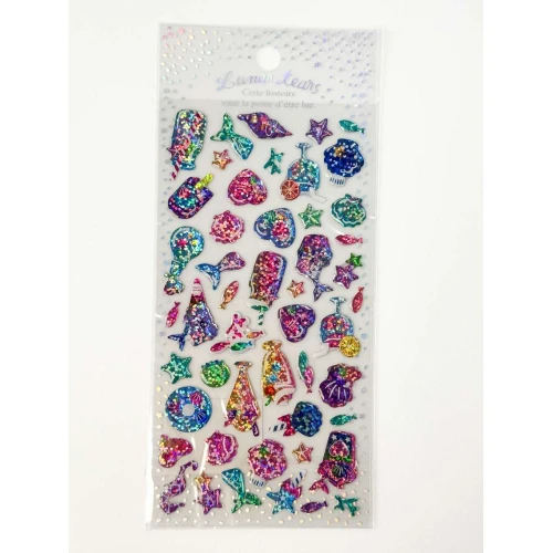 Adesivo Sticker Sortidos holografico - mozi