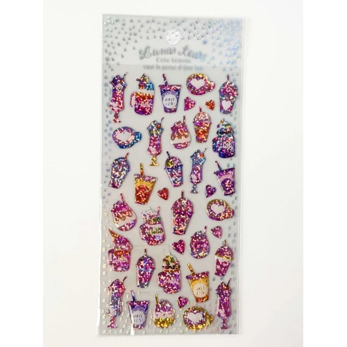 Adesivo Sticker Sortidos holografico - mozi