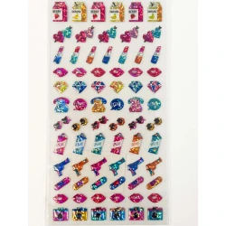 Adesivo Sticker Sortidos holografico - mozi