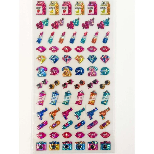 Adesivo Sticker Sortidos holografico - mozi Adesivo Sticker Sortidos holografico - mozi