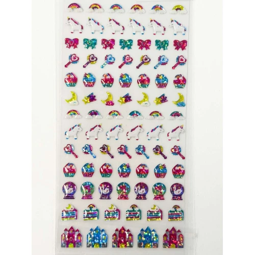 Adesivo Sticker Sortidos holografico - mozi