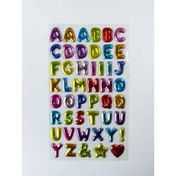 Adesivo Sticker Sortidos letras col - mozi