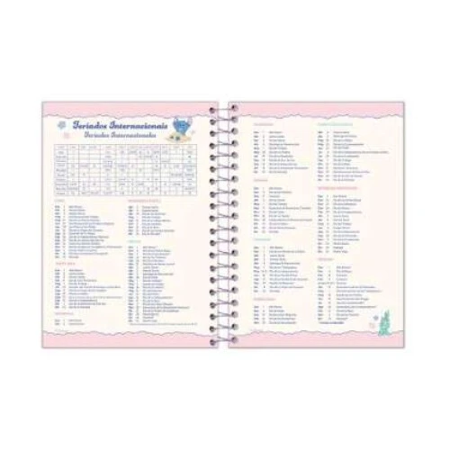 Agenda Anual 2026 Stitch 176 folhas - Foroni