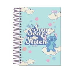 Agenda Anual 2026 Stitch 176 folhas - Foroni