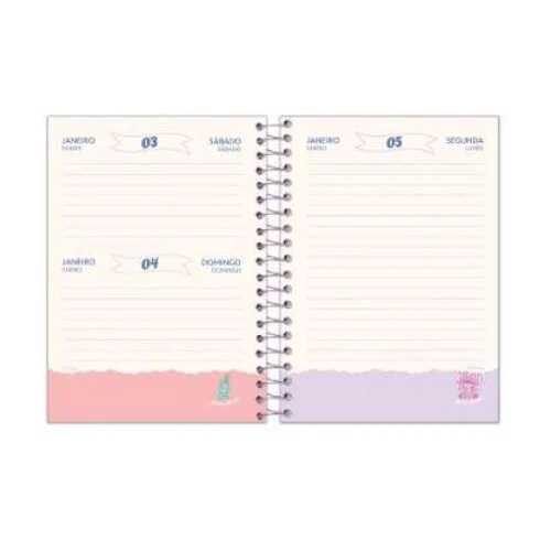 Agenda Anual 2026 Stitch 176 folhas - Foroni