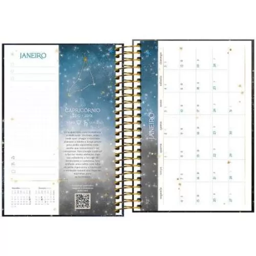 Agenda Anual Espiral Magic 176 folhas - Tilibra