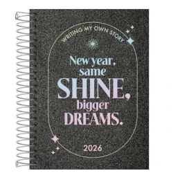 Agenda Anual Espiral Shine 176 folhas - Tilibra