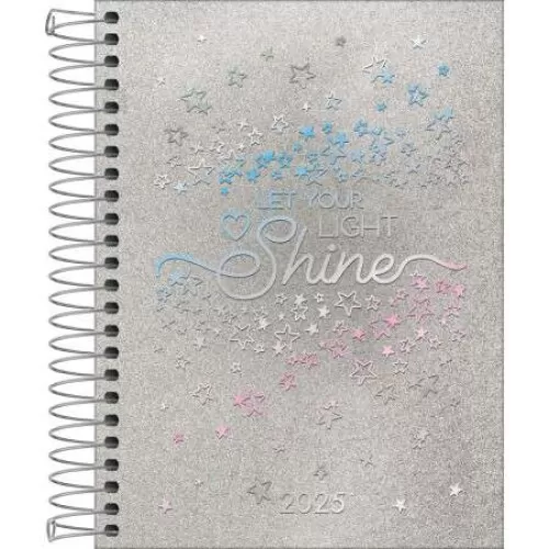 Agenda Anual Espiral Shine 176 folhas - Tilibra