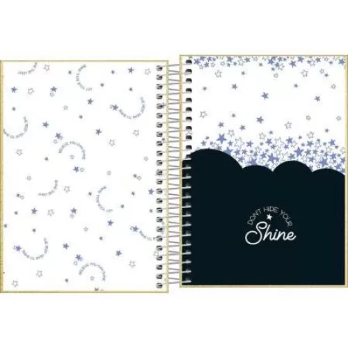 Agenda Anual Espiral Shine 176 folhas - Tilibra