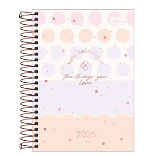 Agenda Anual Espiral Soho 176 folhas - Tilibra