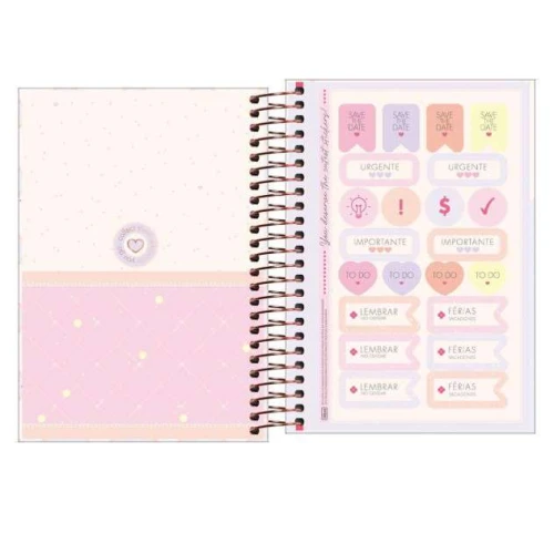 Agenda Anual Espiral Soho 176 folhas - Tilibra