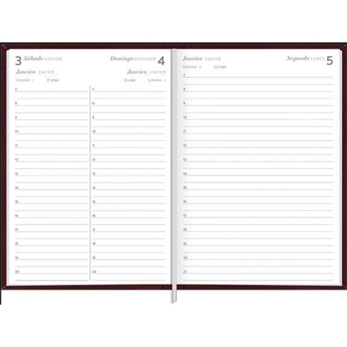 Agenda Anual Executiva Torino 176 Folhas - Tilibra