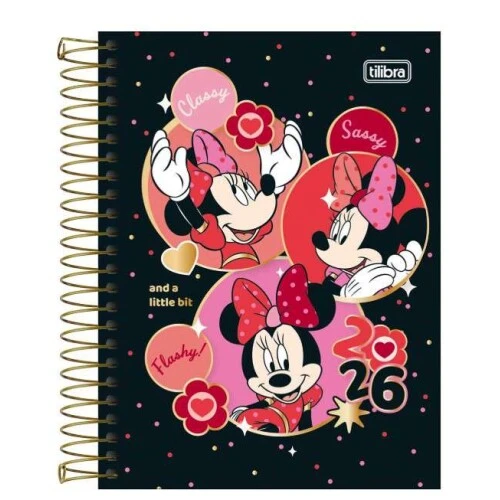 Agenda Anual Minnie 176 Fls - Tilibra Agenda Anual Minnie 176 Fls - Tilibra