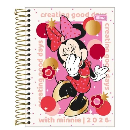 Agenda Anual Minnie 176 Fls - Tilibra Agenda Anual Minnie 176 Fls - Tilibra