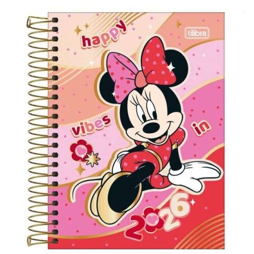 Agenda Anual Minnie 176 Fls - Tilibra Agenda Anual Minnie 176 Fls - Tilibra