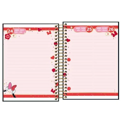 Agenda Anual Minnie 176 Fls - Tilibra Agenda Anual Minnie 176 Fls - Tilibra