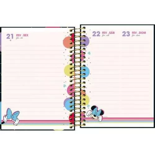 Agenda Anual Minnie 176 Fls - Tilibra