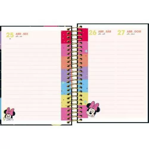 Agenda Anual Minnie 176 Fls - Tilibra