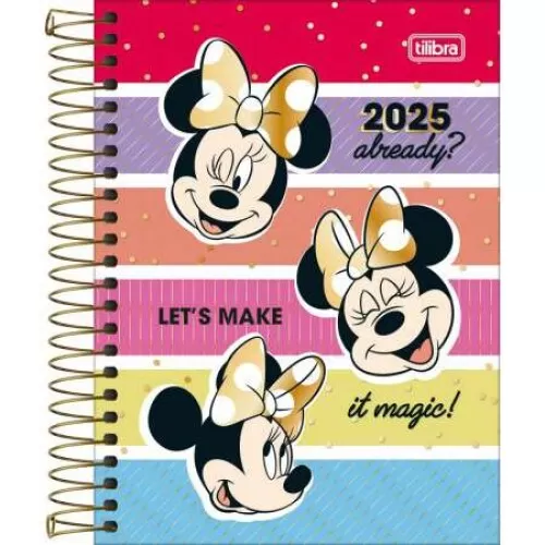 Agenda Anual Minnie 176 Fls - Tilibra