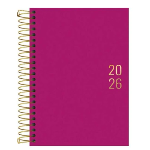Agenda Anual Napoli Espiral 176 folhas - Tilibra