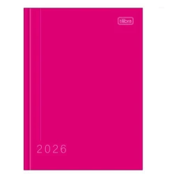Agenda Anual Pepper Pink 160 folhas - Tilibra