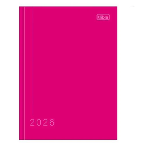Agenda Anual Pepper Pink 160 folhas - Tilibra