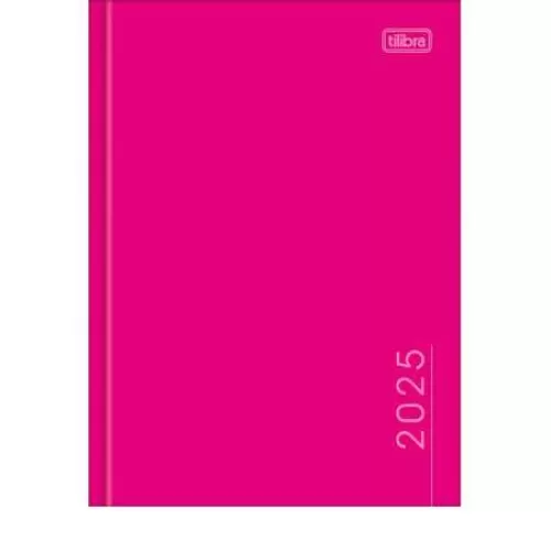 Agenda Anual Pepper Pink 160 folhas - Tilibra