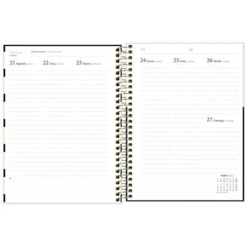 Agenda Anual Planner West Villag 80 folhas - Tilibra
