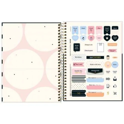 Agenda Anual Planner West Villag 80 folhas - Tilibra