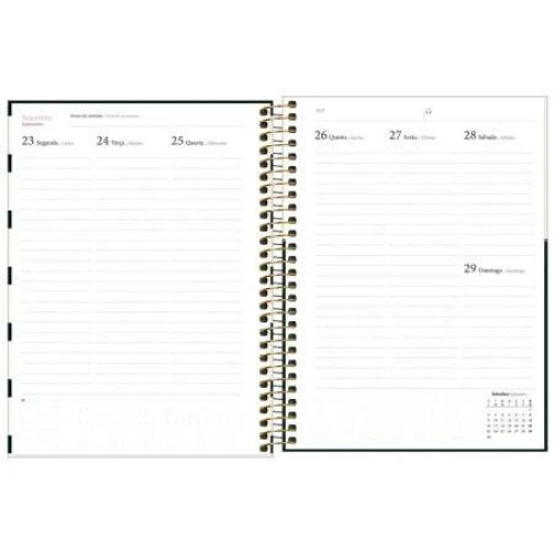 Agenda Anual Planner West Villag 80 folhas - Tilibra