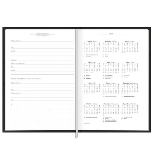 Agenda Anual Pratika 176 Folhas - Tilibra